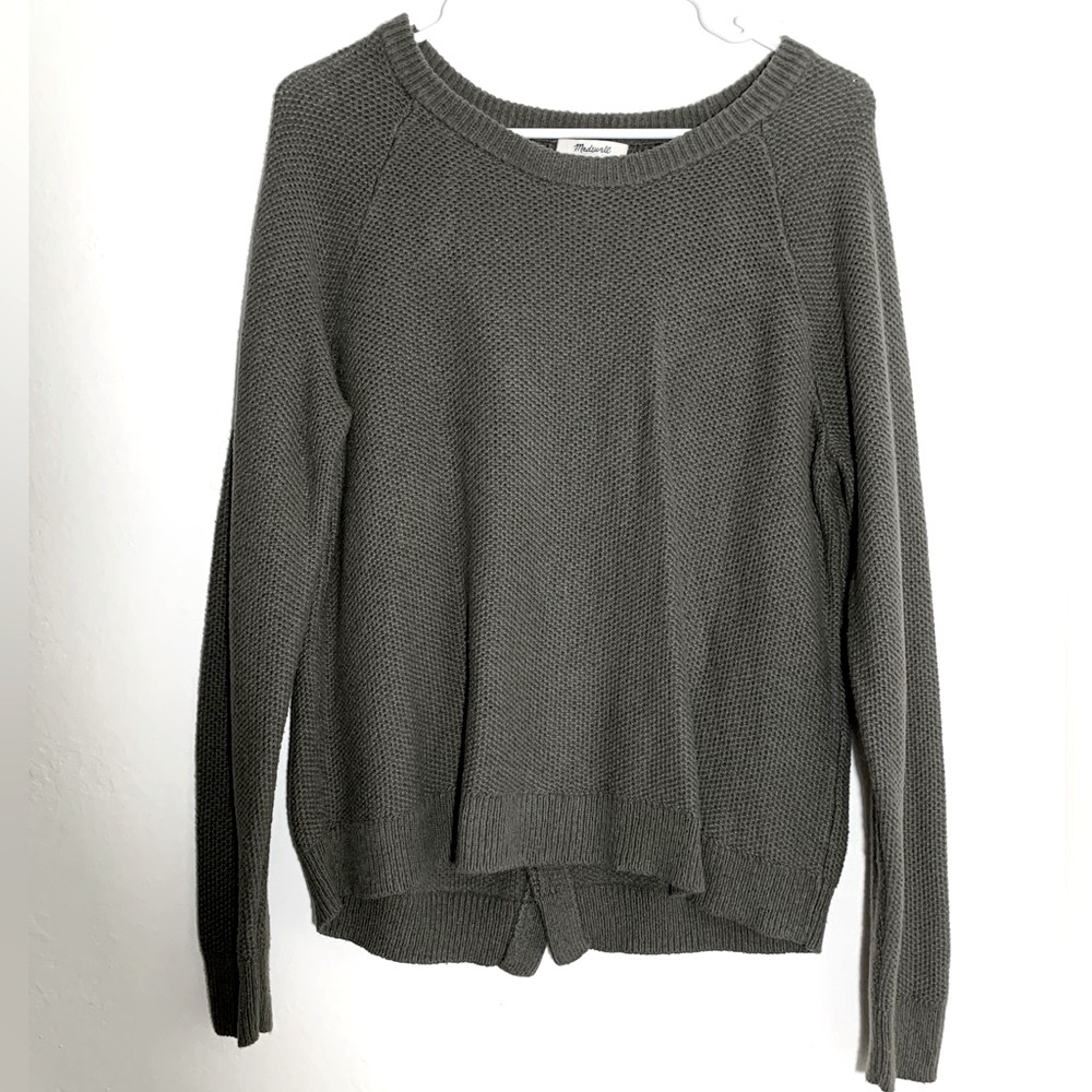 Madewell Pullover Sweater Province Green Size Large